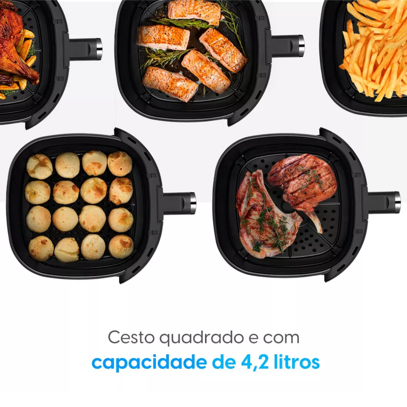 Fritadeira Elétrica 4,2 Litros Bivolt